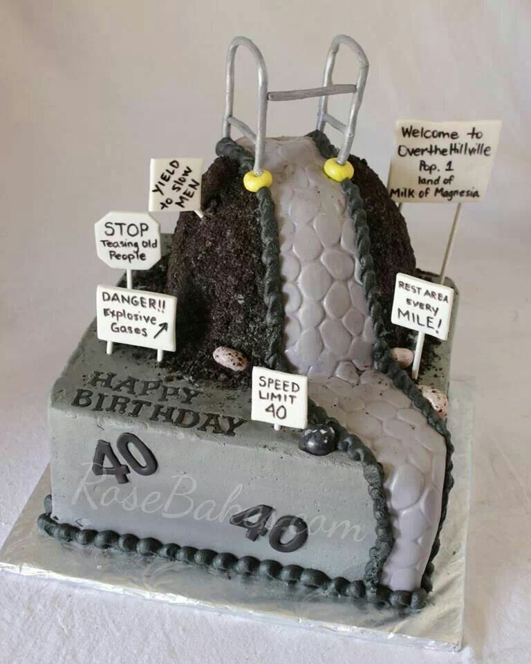 over the hill cake