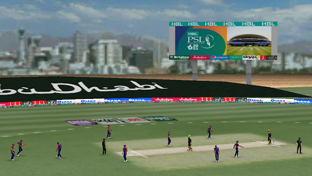 Sheikh Zayed Abu Dhabi Stadium 2021 for EA Sports Cricket 07