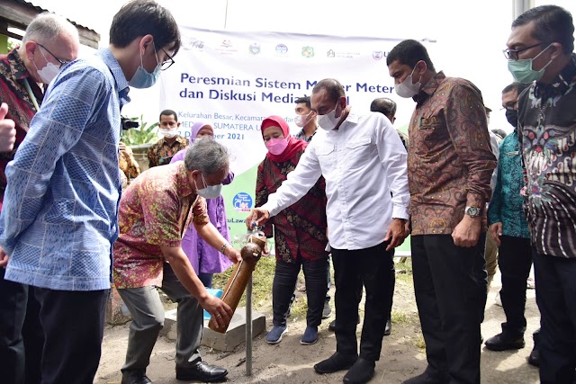 Gubernur Edy Rahmayadi Targetkan Kebutuhan Air Bersih Tuntas di Akhir Periode