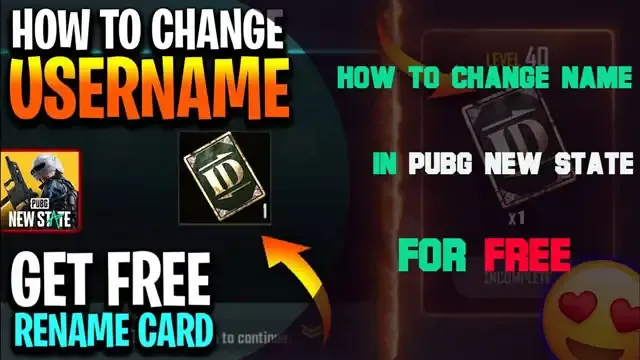 how to change name in  Pubg New State mobile, how to change nickname in  Pubg New State lite,  Pubg New State username change,  Pubg New State lite username change, how to change  Pubg New State id name