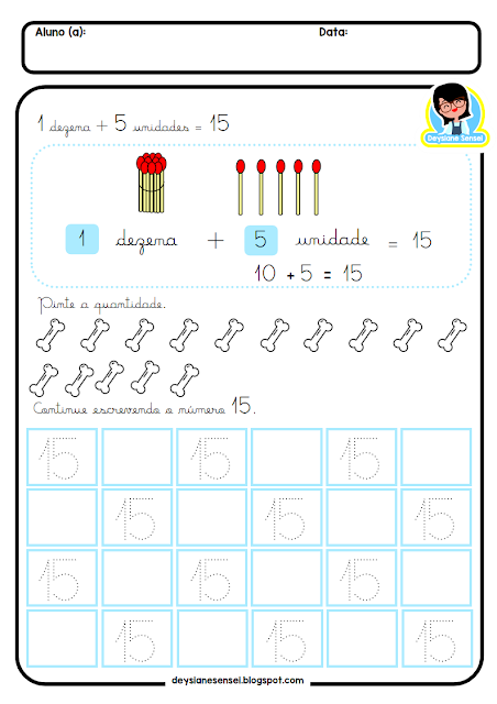 31 atividade de matematica dezena e unidade educação infantil pdf baixar e imprimir