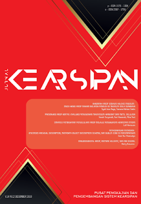 Cover jurnal kearsipan