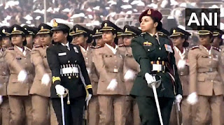 Historic Moment as All-Women Contingent Marches on Kartavya Path for the First Time