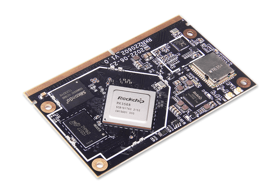 Geniatech SOM-3568-SMARC core board adopts RK3568 quad-core 64-bit Cortex-A55 processor