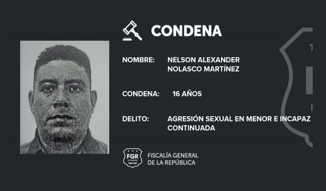 El Salvador: Agresor sexual de menor de edad es condenado a 16 años de prisión