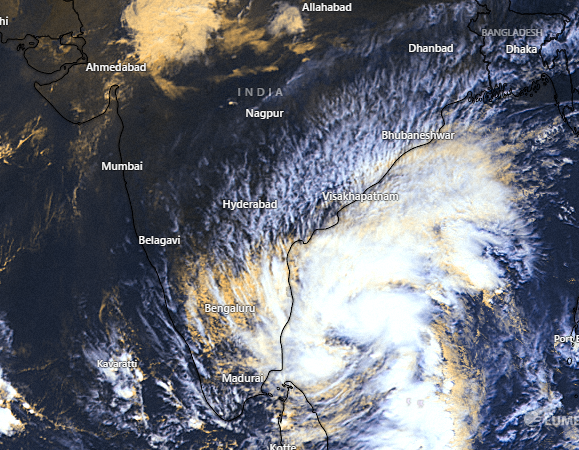 Cyclone Michaung Heading for Andhra Pradesh, Expected to Hit by Dec 5: State on High Rainfall Alert!