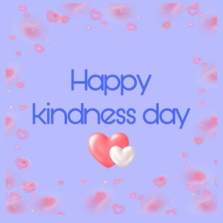 Happy kindness day greeting card