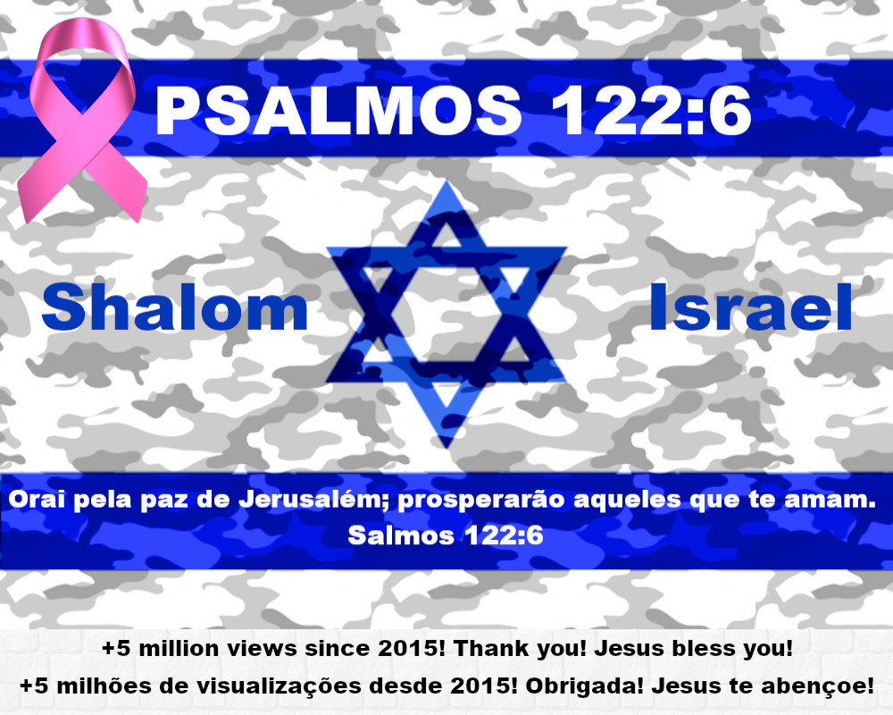 M. Michielin Alphabets: SHALOM ISRAEL! SALMOS 122:6