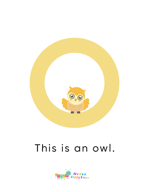 Letter O story for Kids - The Owl