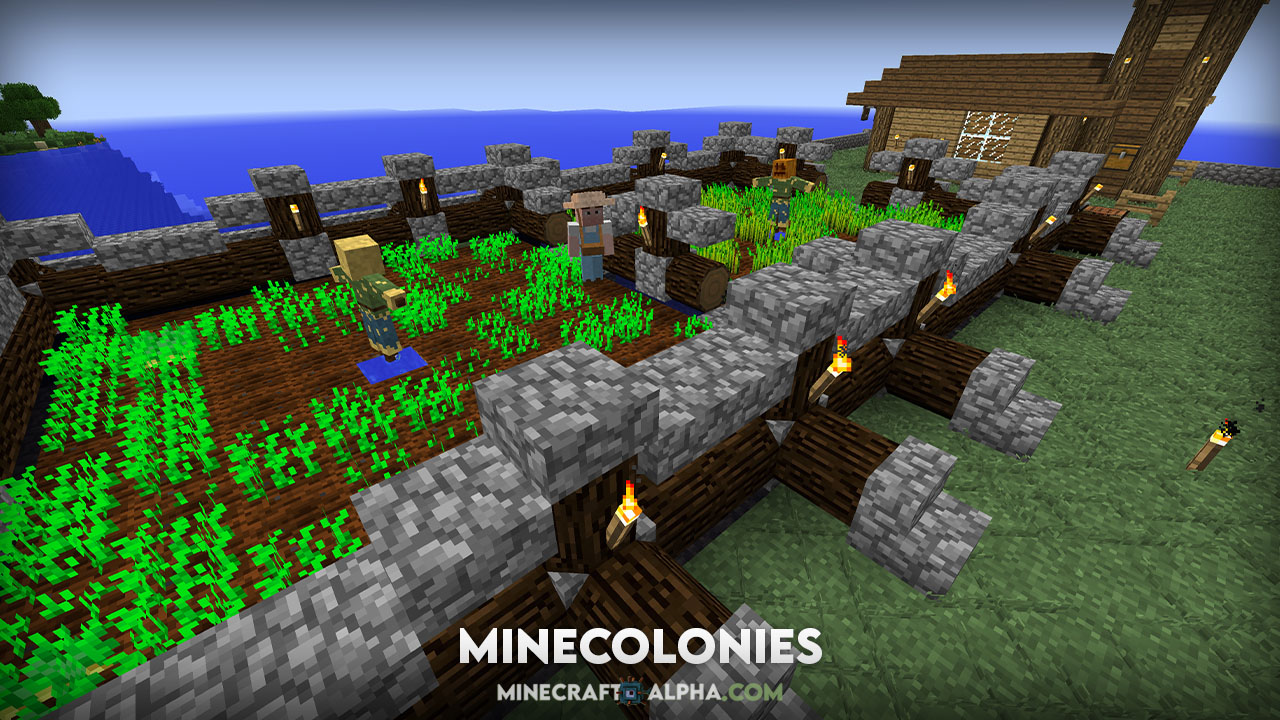MineColonies Mod 1.18.1, 1.17.1 (Build Your Minecraft Kingdom)