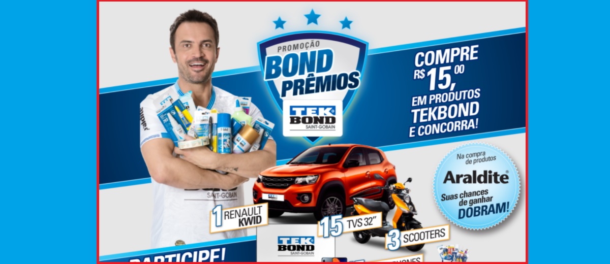 Campanha Bond Prêmios 2022 Sorteia Carro e Prêmios