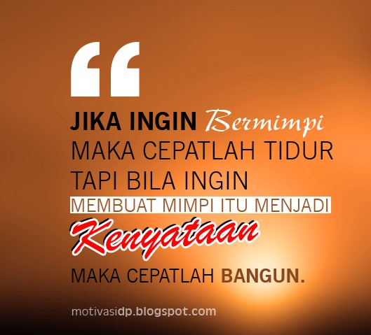 Motivasi Semangat Kerja