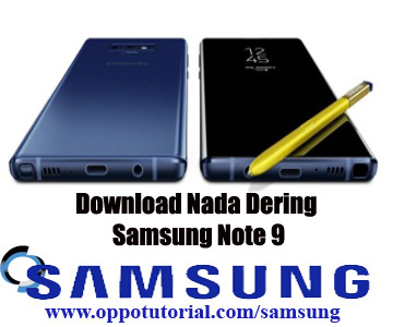 Download Nada Dering Samsung Note 9