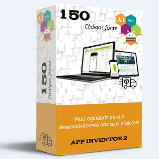 150 códigos fonte app inventor