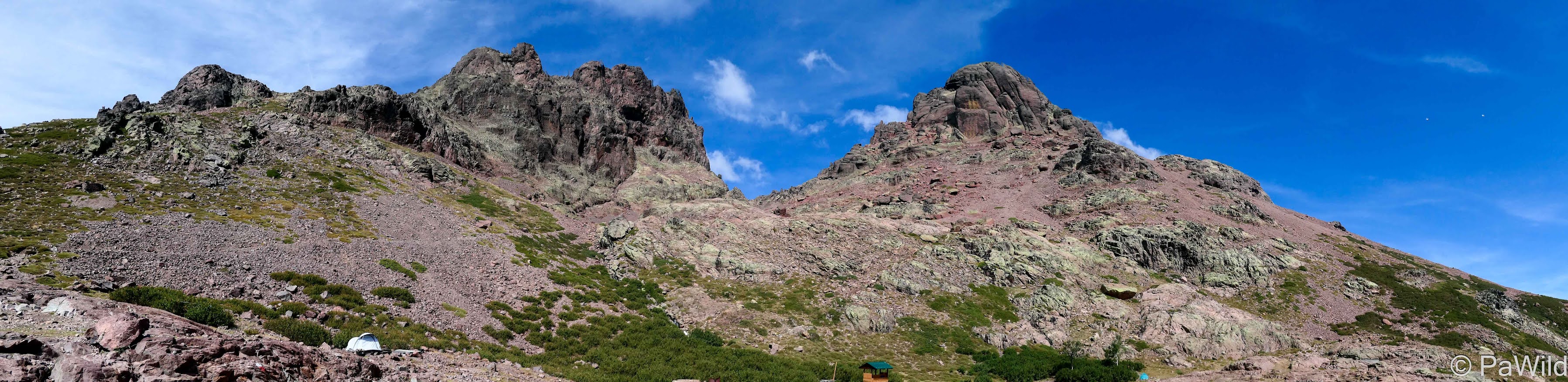 Panaroma, refuge de Ciottulu di Mori, corse