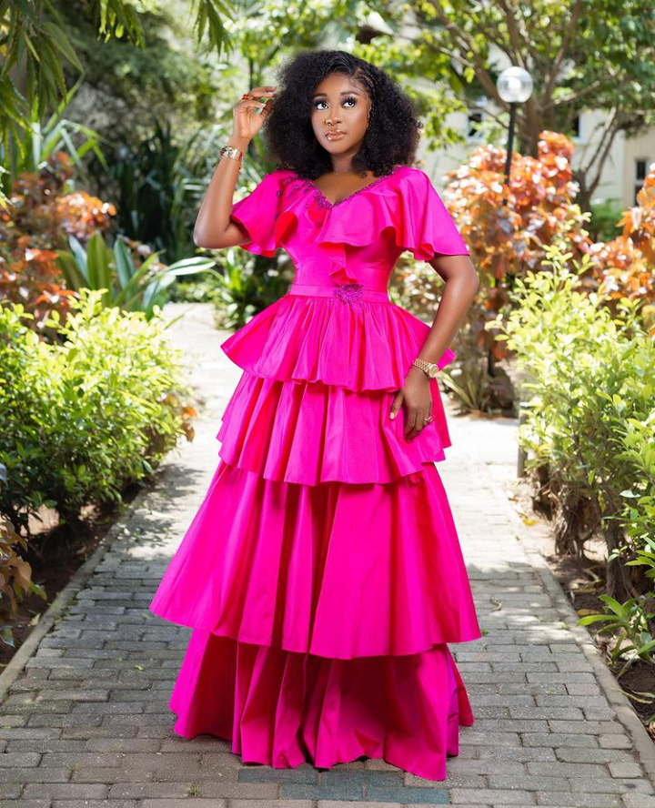 Actress Ini Edo looks like a tall glass of hot chocolate in new photos