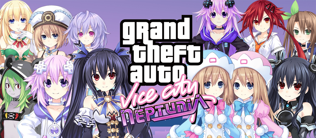 GTA Vice City Hyperdimension Neptunia