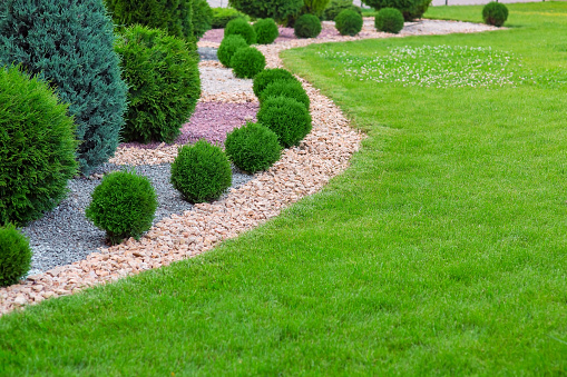 landscaping and lawn care service in Amherst