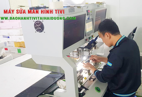 Một số hình ảnh Máy móc phục vụ sửa màn hình tivi tại hải dương 1