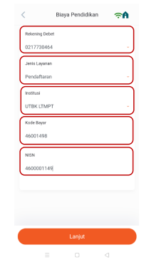 TATA CARA PEMBAYARAN UTBK-SBMPTN LTMPT MELALUI CHANNEL BANK BNI - INTEL MADRASAH