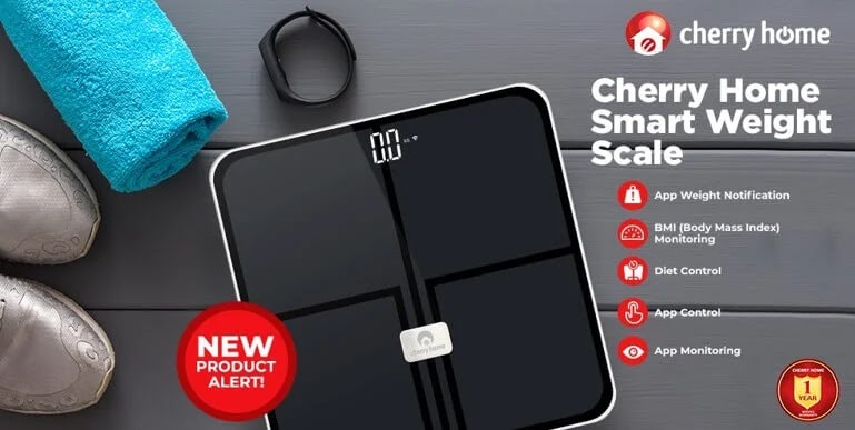 Cherry Home Launches Smart Weight Scale; Yours for only Php1,499