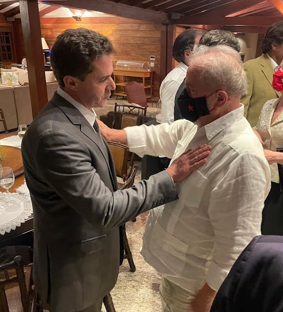 Senador Veneziano Vital tem novo encontro com Lula em Brasília e destaca “atenções e carinho” do ex-presidente