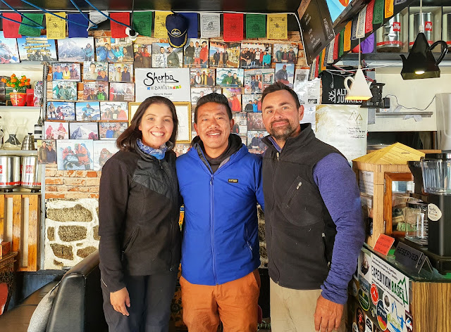 Sherpa Barista Café em Namche Bazaar