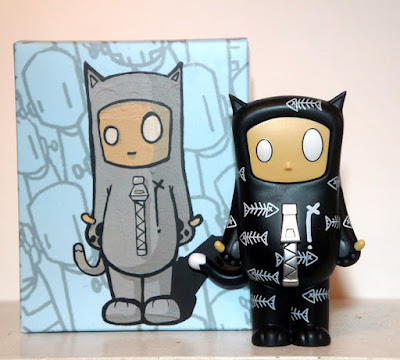 Tenacious Toys ChrisRWK (Robots Will Kill) exclusive vinyl toy The Kid in a Cat Costume