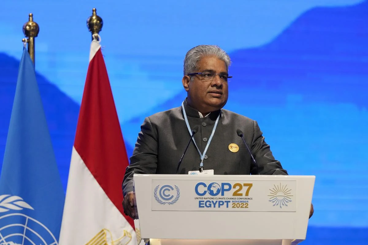 climate change India, Bhupender Yadav environment, global climate cooperation, India's green initiatives, climate finance, Paris Agreement India, sustainable development India