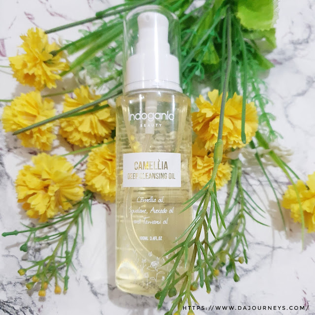 Review Indoganic Beauty Camellia Deep Cleansing Oil