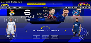 eFootball PES 2022 Mobile V3.2.2 Download PS5 Graphics Android Offline