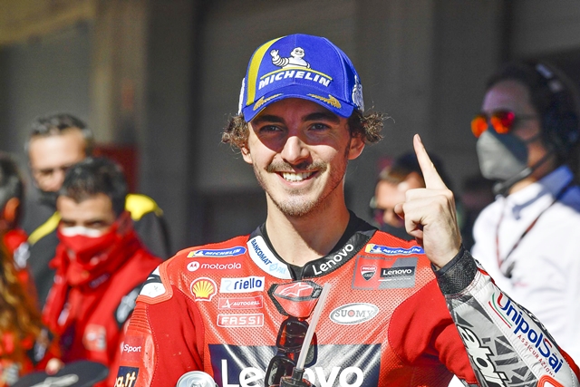 MOTOGP: Bagnaia vence a etapa portuguesa e conquista a coroa de construtores para a Ducati