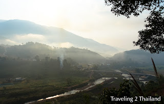 Ban Sapan along Route 1081 in Nan province, North Thailand Traveling in Thailand