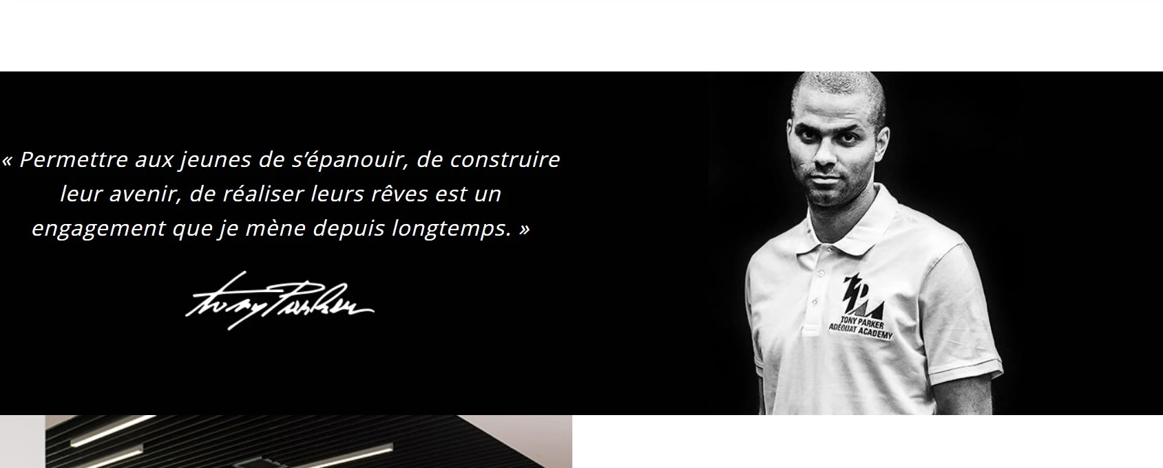 tony parker academie