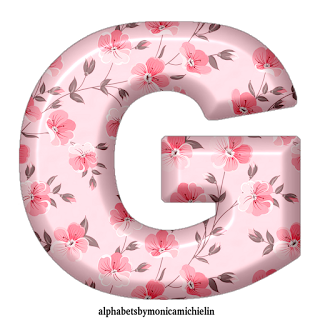 Monica Michielin Alphabets: 22-FLORAL ALPHABET, ALFABETO FLORAL PNG, # ...