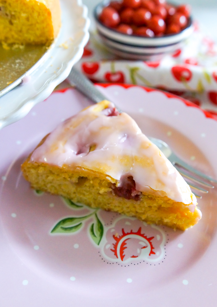  you might have seen that Mark and I were in   Germany back in November German Sour Cherry Cake