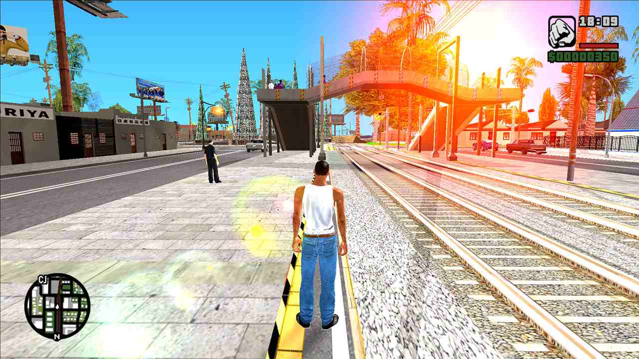 GTA San Andreas World's Best Highest Graphics Mod For 2GB Ram, gta sa graphics mod for low end pc gamemodding