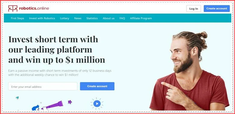 Мошеннический сайт robotics.online – Отзывы, развод, платит или лохотрон? Мошенники