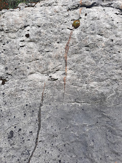 Filones mineralizados en las calizas, Galdames