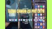 TECNO CK7N MDM FILE REMOVE PERMANENT V1118