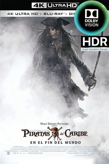 Piratas del Caribe: En el Fin del Mundo (2007)(4K Dolby Vision HDR )[Lat-Cas-Ing] [UTB]