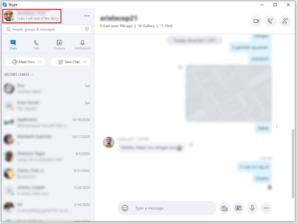 أين معرف Skype الخاص بي؟