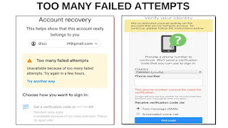 Fix Too Many Failed Attempts