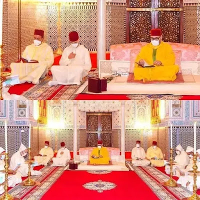 مولانا أمير المؤمنين يحيي ليلة المولد النبوي الشريف في احترام تام للتدابير الوقائية