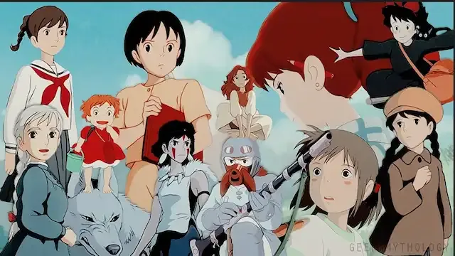 افضل 8 انمي في شخصيات جيبلي Female Ghibli لم تراهم من قبل