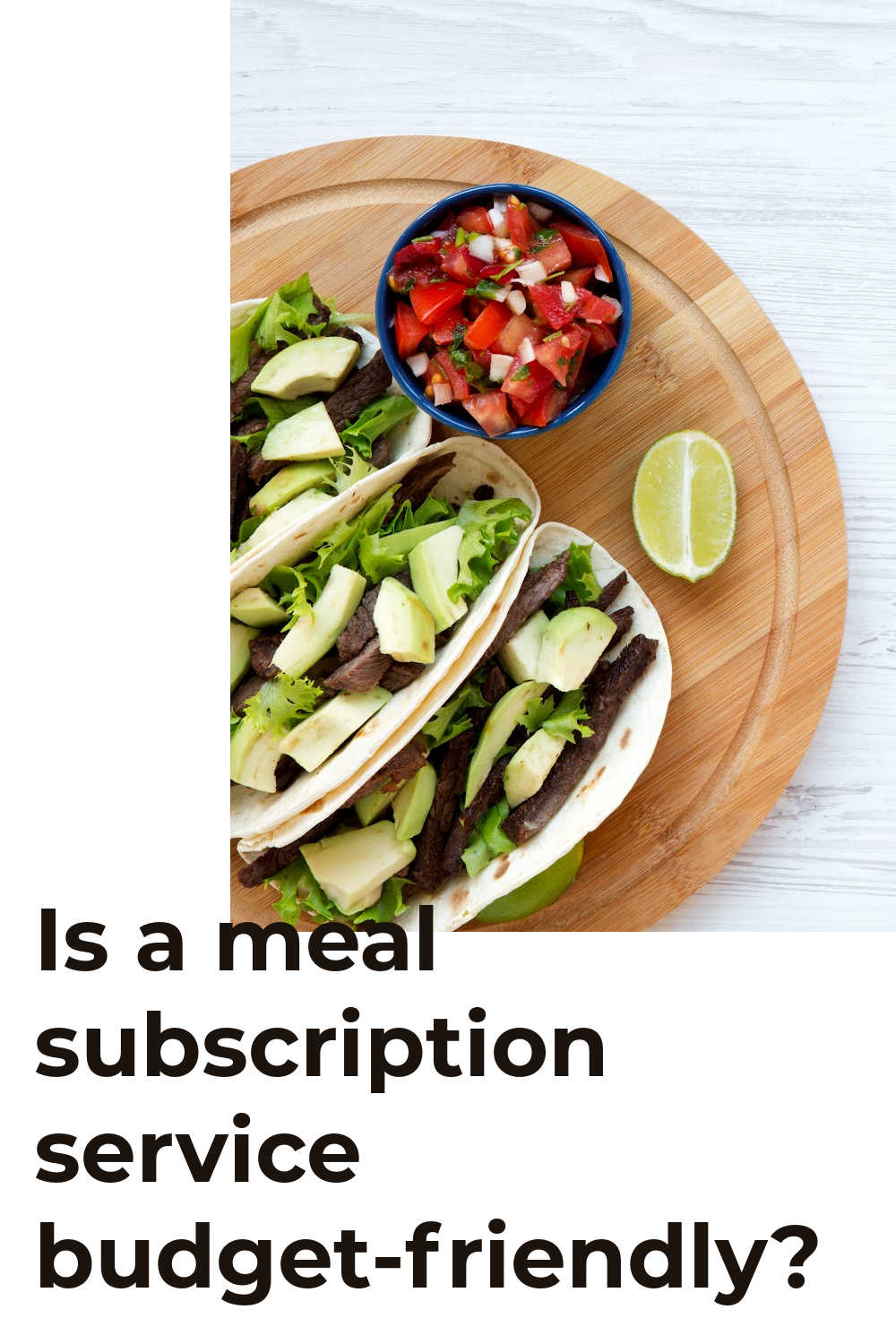 budget meal subscription