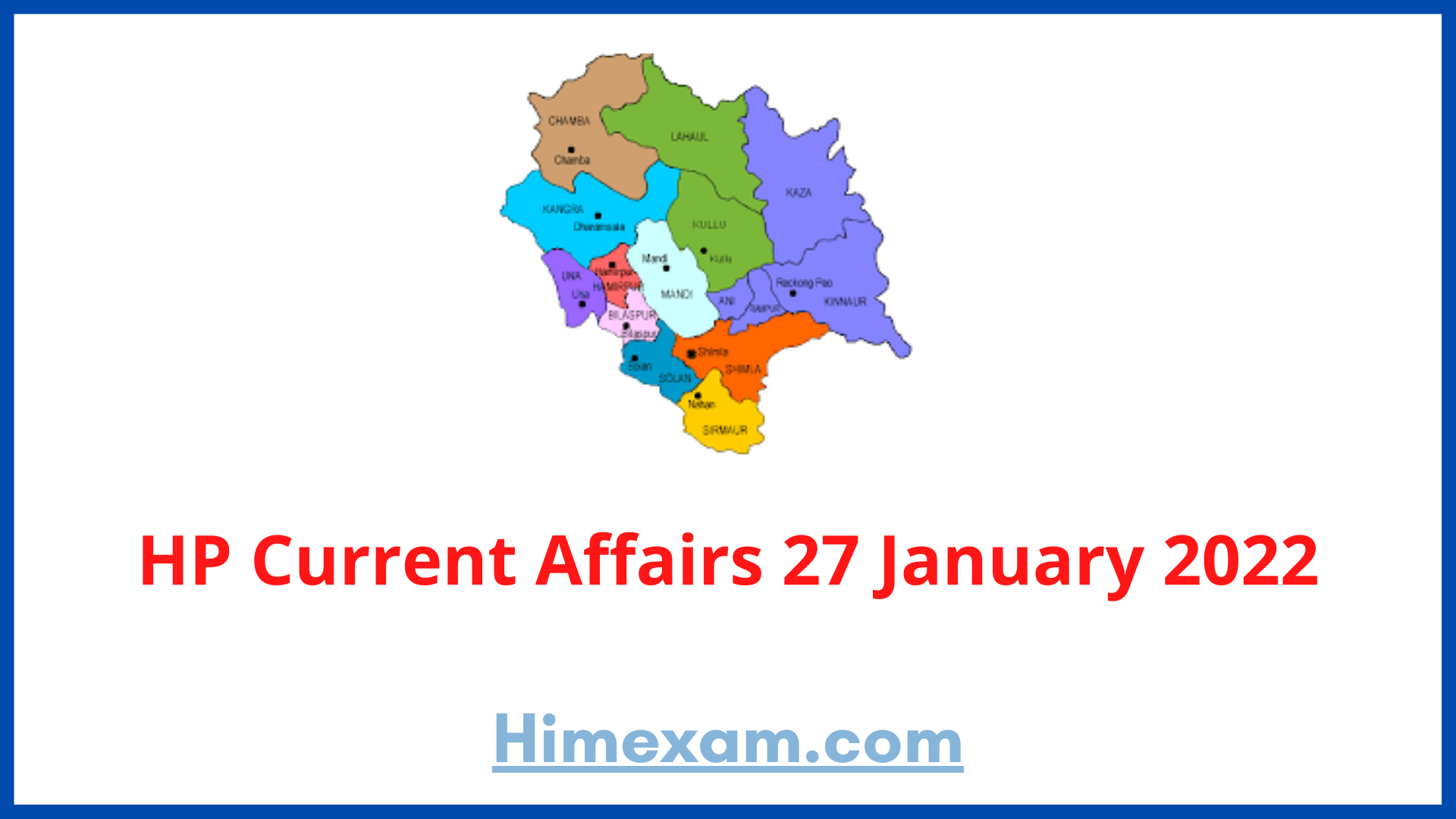 HP Current Affairs 27 January 2022
