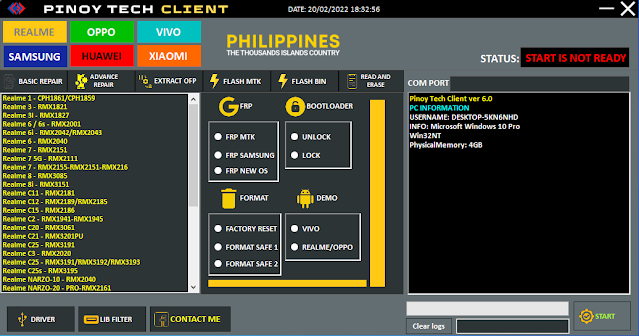 PINOY Tech Client Free Gsm unlocking tool 2022