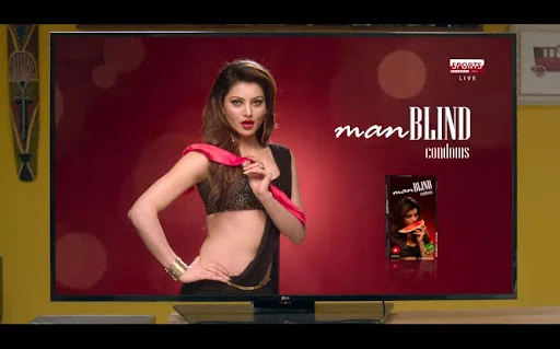 condom ad Bollywood actress