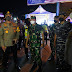 Danrem 032/Wbr dan Kapolda Sumbar melaksanakan Patroli Pengamanan Pergantian  Malam Tahun Baru 2022